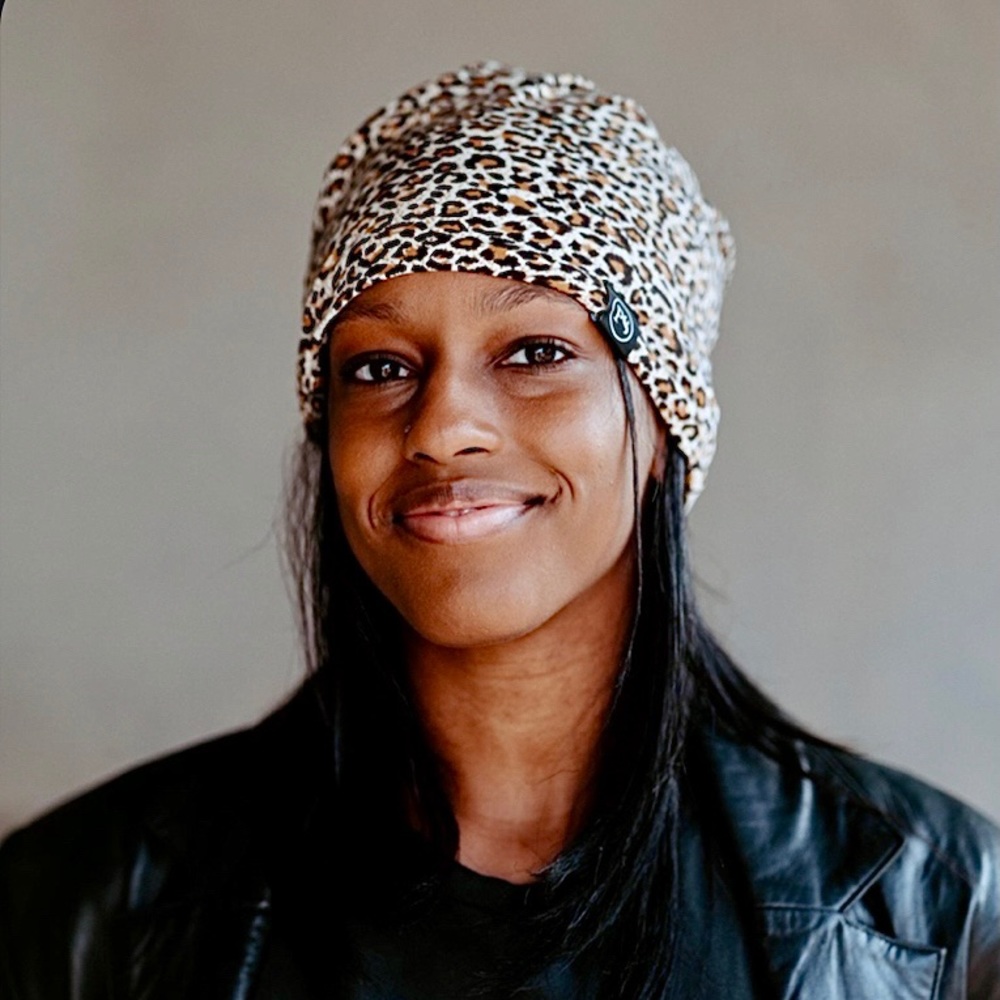 BANDEAU WIDE HEAD BAND WRAP Leopard Cheetah Animal pattern beanie